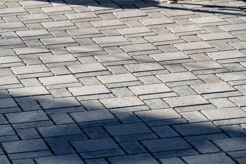 Commercial Masonry Paver Patio by Rasmussen Masonry in Bend Oregon